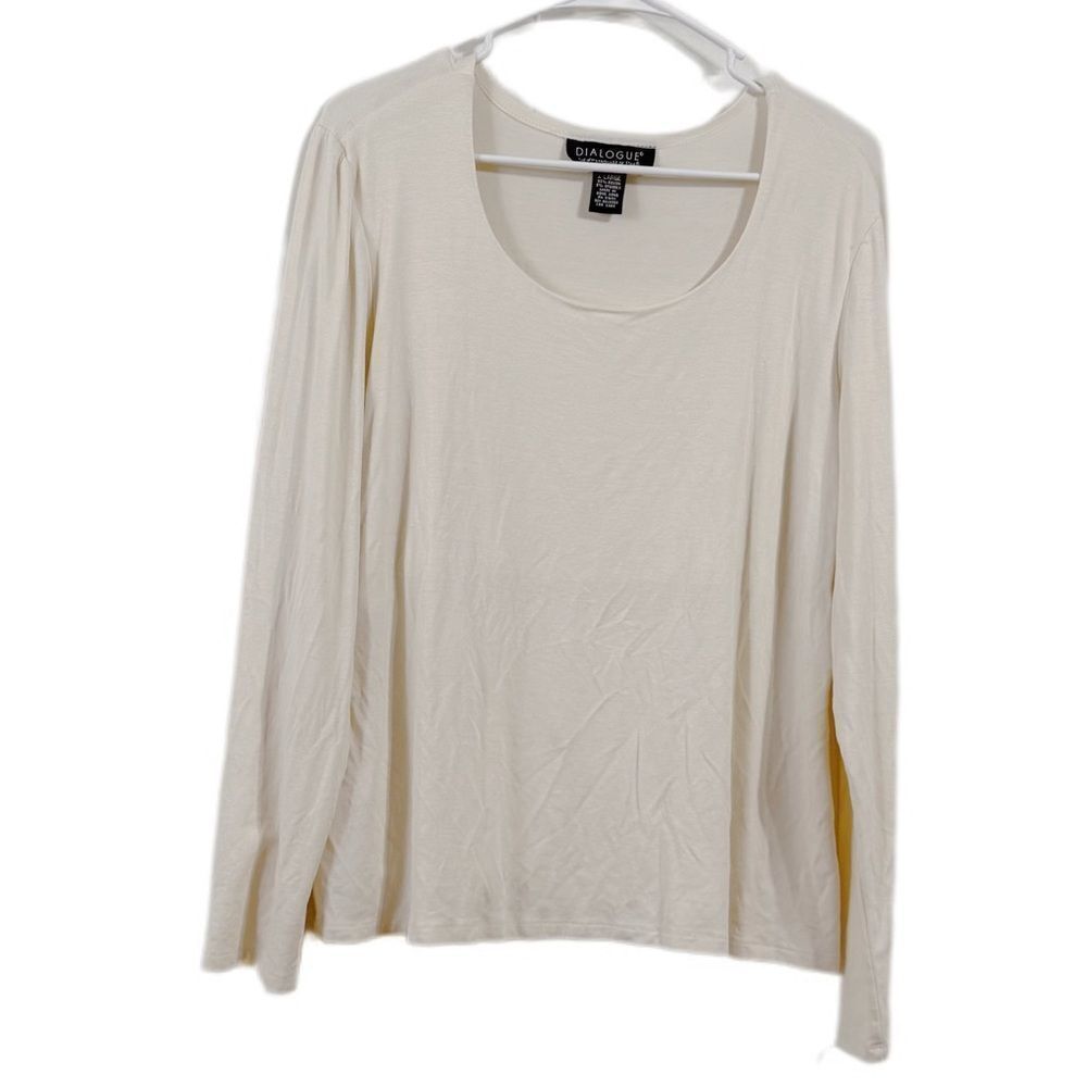 Dialogue Tan Relaxed Blouse‎
